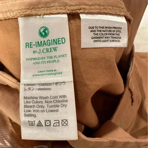 J. Crew Wide-leg Pleated Chino Pant Size 4 - Picture 9 of 10